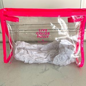 Kate Spade clear pouch